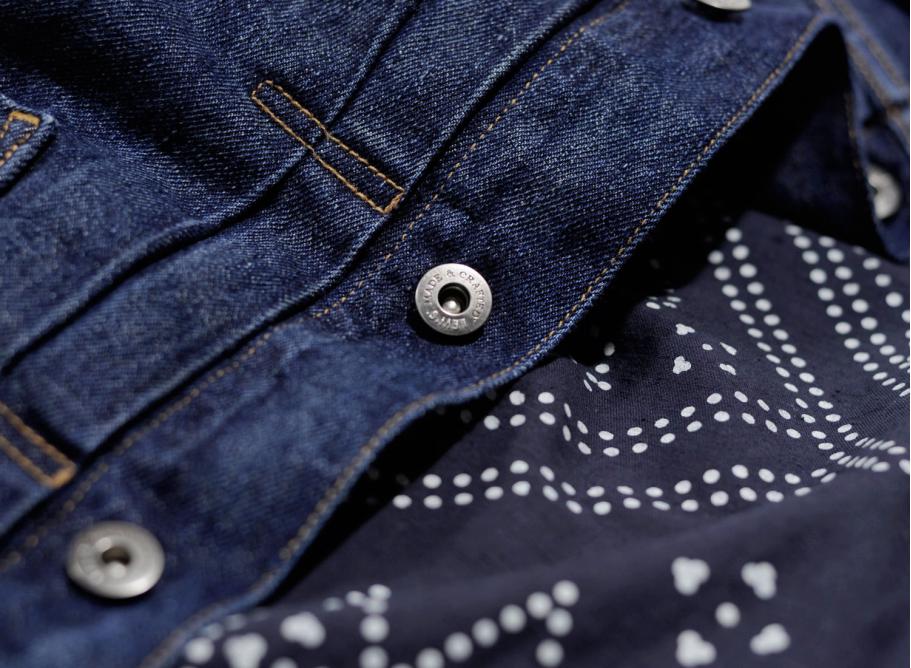 Levi's made & crafted type ii worn trucker store