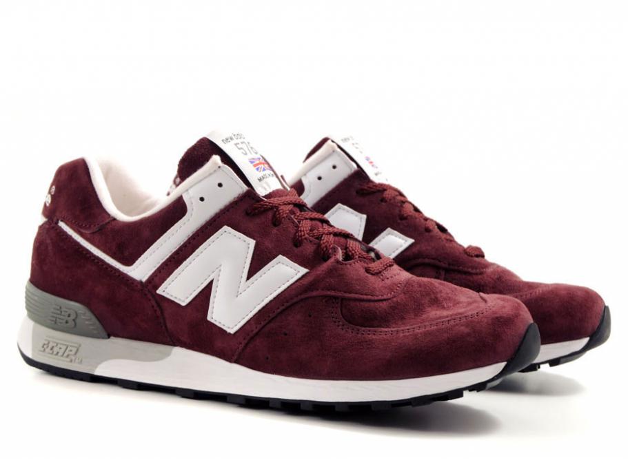 new balance m576 burgundy