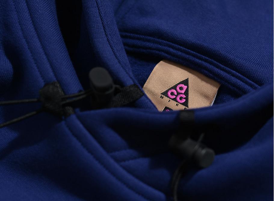 nike acg hoodie blue