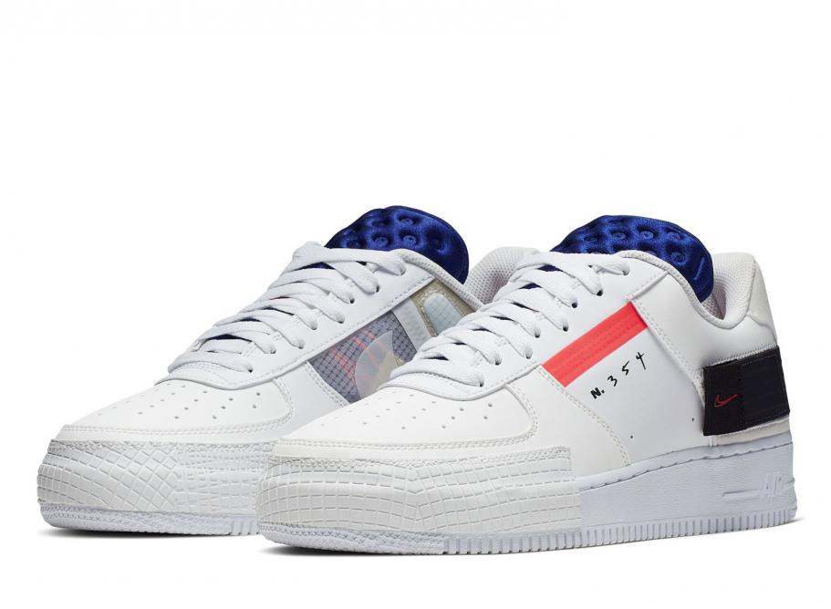 Nike Air Force 1 Low Drop Type Summit White CI0054 100 Novoid Plus