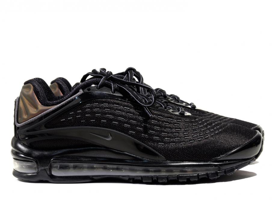 air max deluxe black dark grey