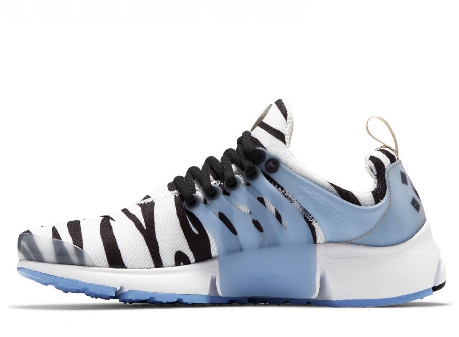 nike presto zebra