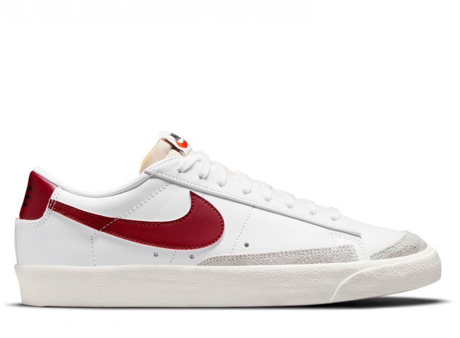 nike blazer mid 77 vintage white team red