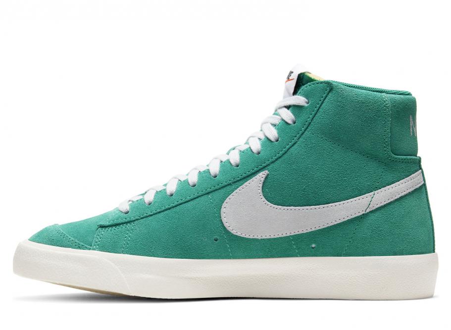 nike blazer blue and green