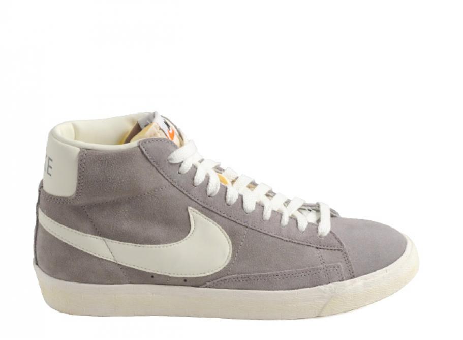 nike blazer grey mid