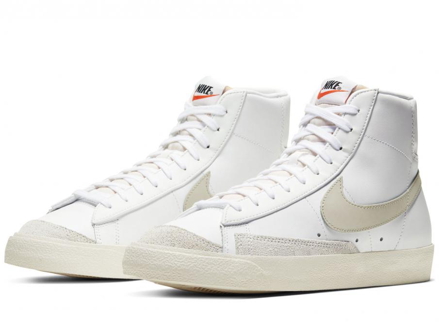 nike blazer white light bone