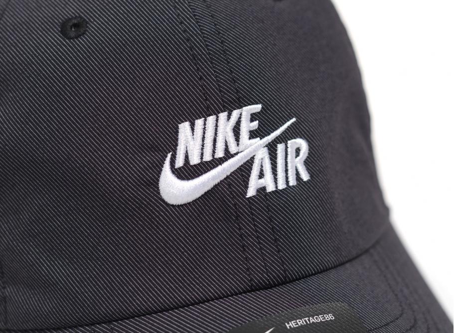 Nike Sportswear Heritage86 Futura Air Logo Black CU6358 010 Novoid Plus