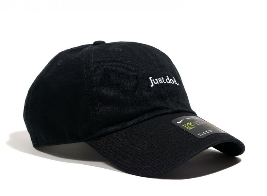 Nike Sportswear Heritage86 Cap JDI Wash Black CQ9512 010 Novoid Plus