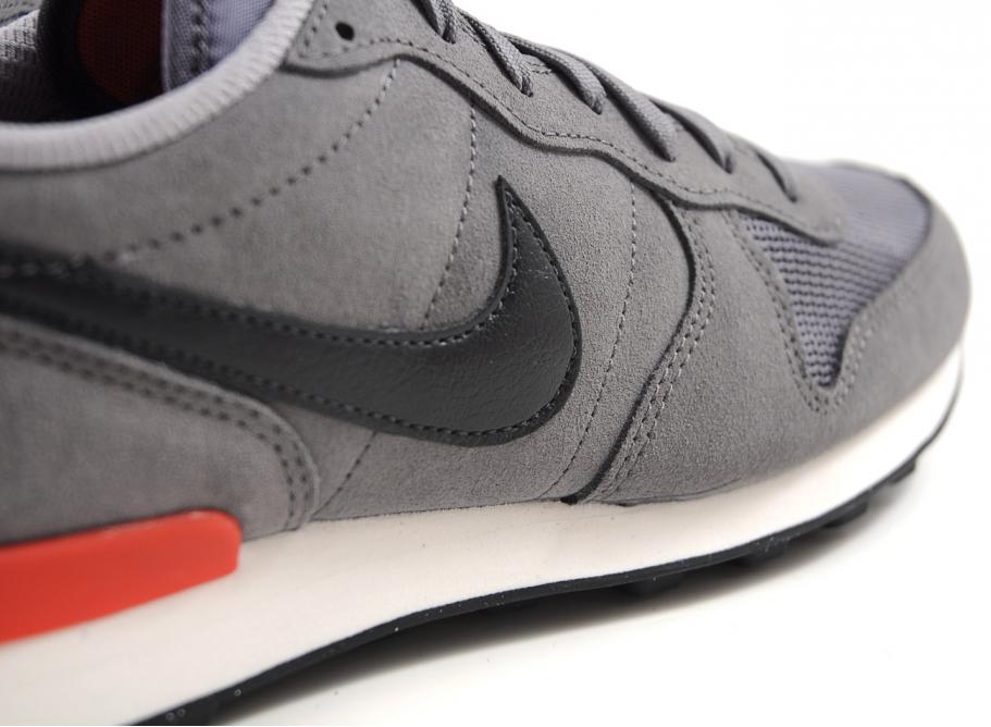 nike internationalist leather grey