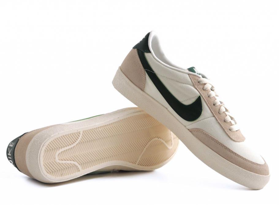 green swoosh nike killshot 2