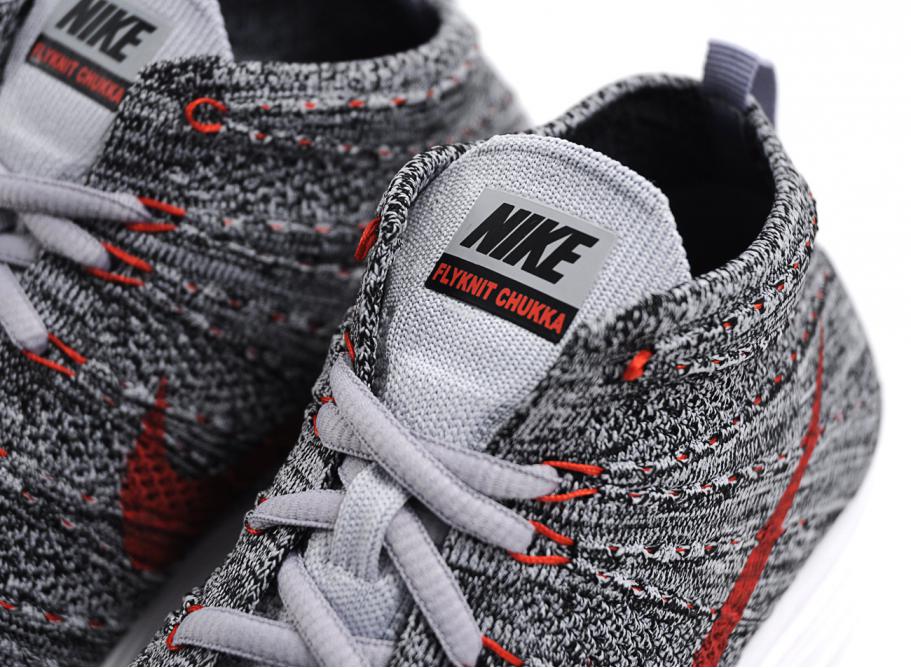 grey flyknit chukka