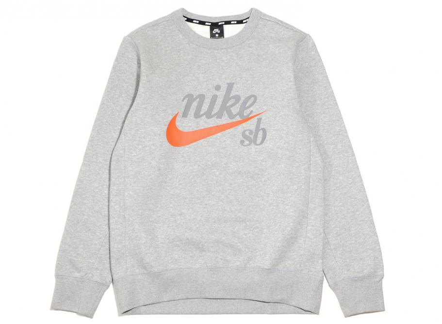 Nike SB Icon Sweatshirt Grey 938414-063 