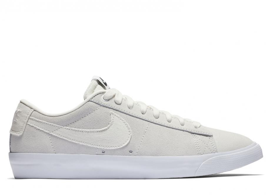 nike sb zoom blazer low summit white