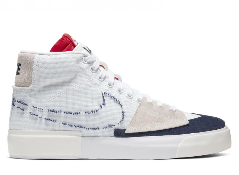 Nike SB Zoom Blazer White / Midnight Navy / Novoid Plus