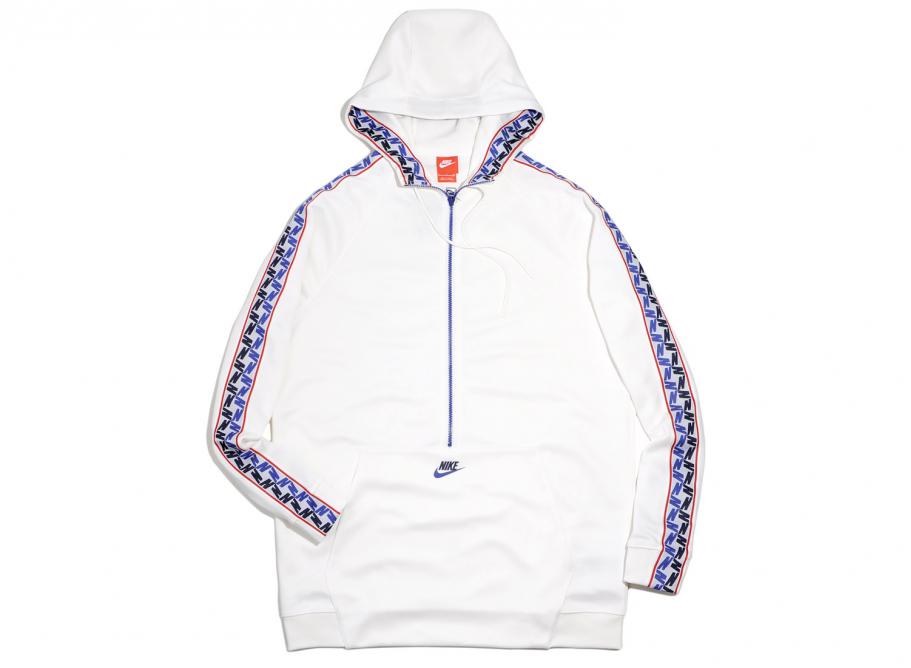 nike taped half zip hoodie