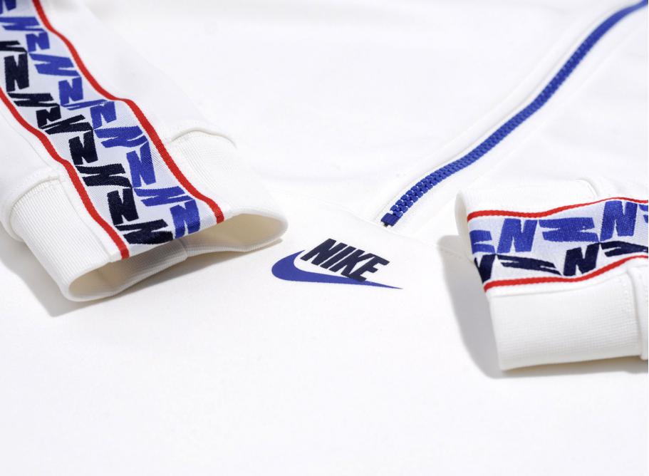 Nike Taped Half Zip Hood Poly Sail AJ2296 133 Novoid Plus