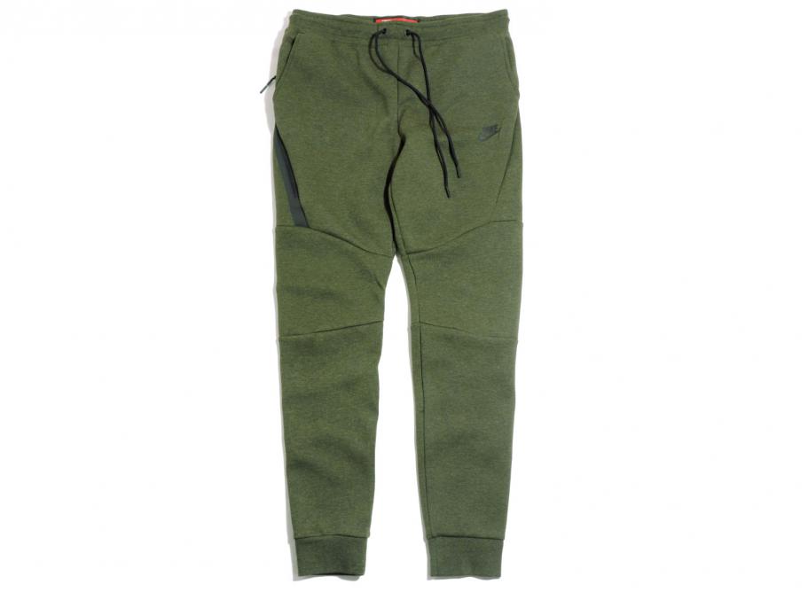 nike tech fleece olive