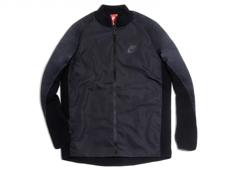 Nike Sportswear Tech Knit Varsity Jacket Black