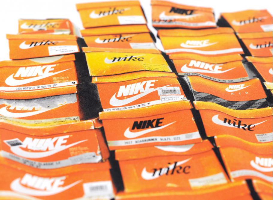 Nike Vintage Shoebox T Shirt White 834636 100 Novoid Plus