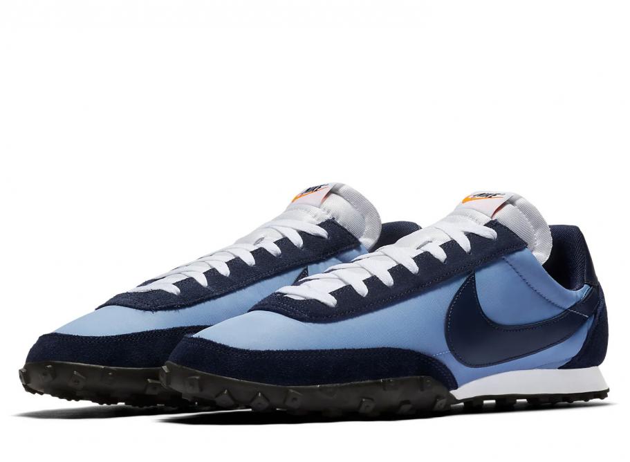 nike waffle racer battle blue