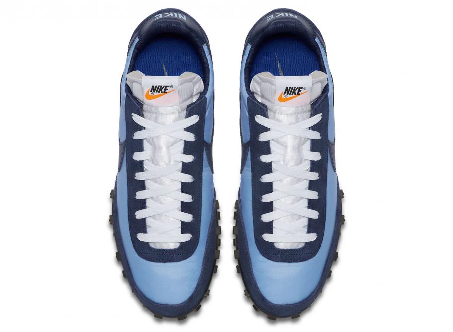 nike waffle racer navy blue