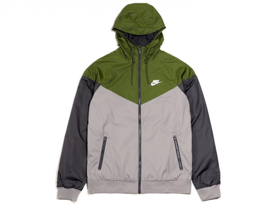 Nike Windrunner Jacket Olive Canvas 