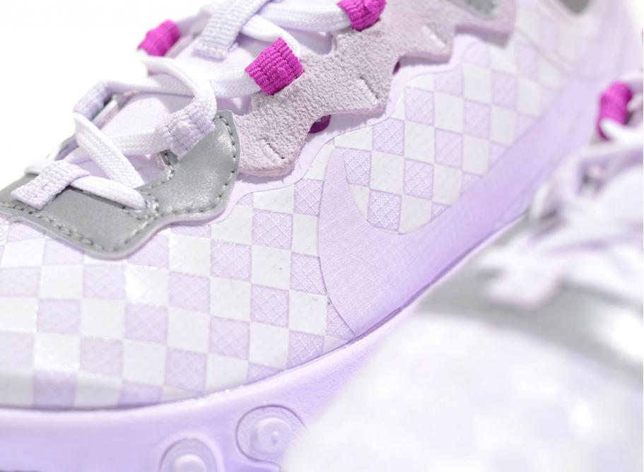 Nike Wmns React Element 55 Barely Grape CN0146 500 Novoid Plus