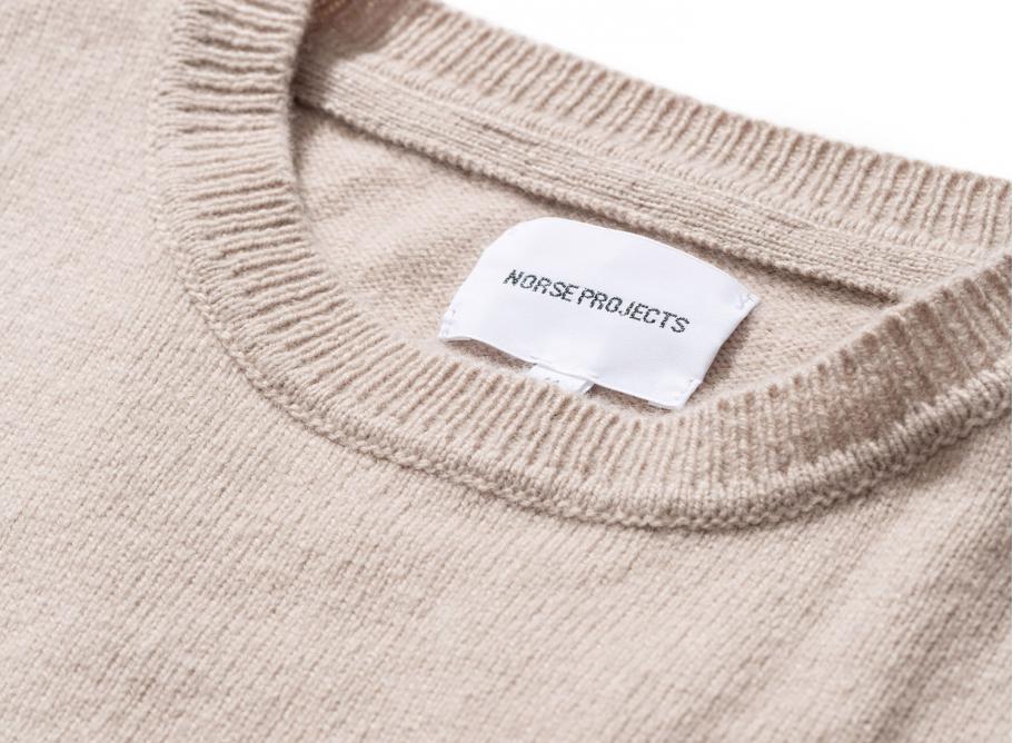 Norse Projects Sigfred Lambswool Utility Khaki Novoid Plus