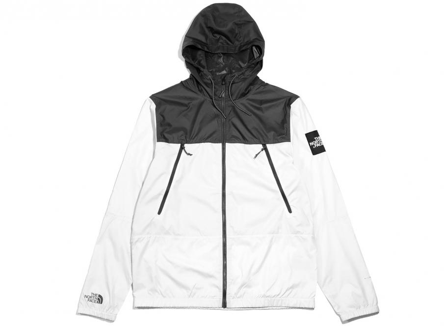 north face vintage white jacket