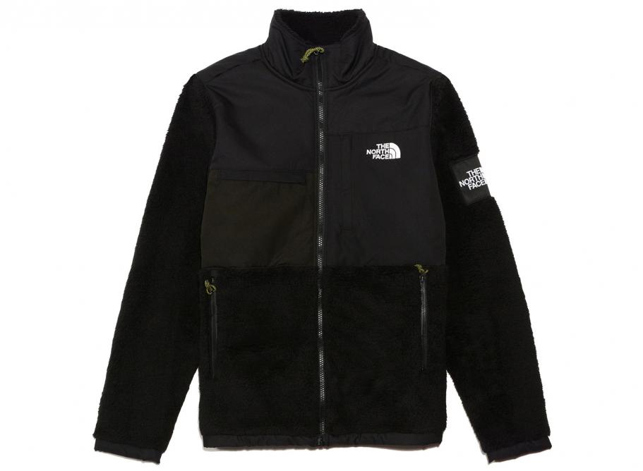 north face sherpa jacket black