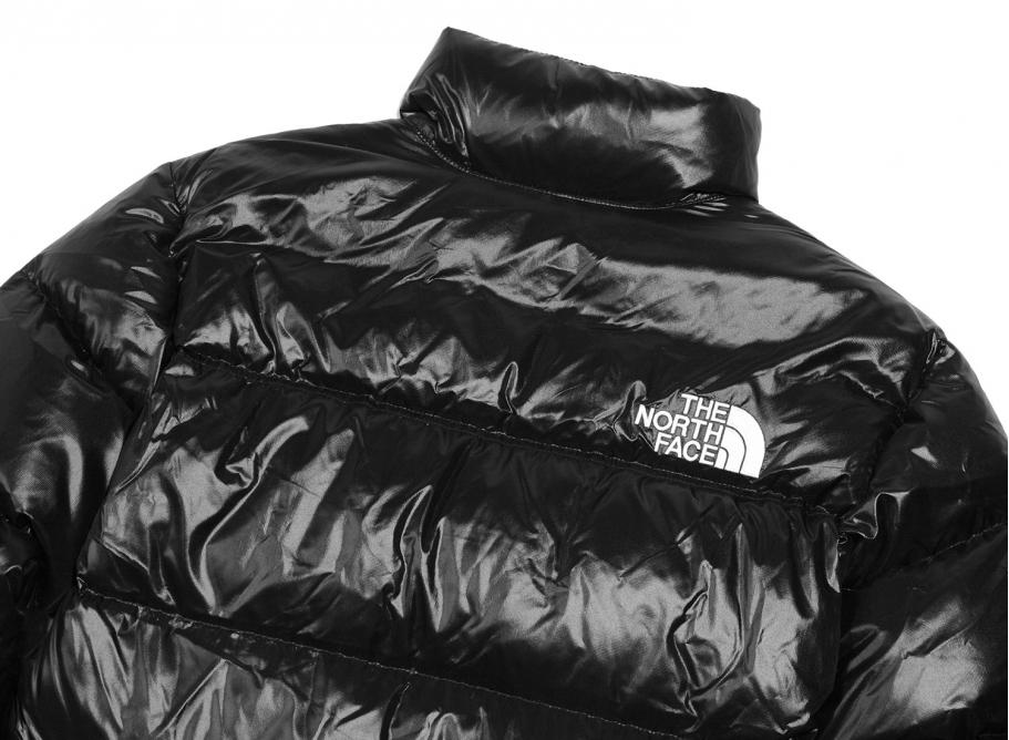 The North Face W Nuptse Short Jacket Black / Novoid Plus The North Face W Nuptse Short Jacket Black / Novoid Plus
