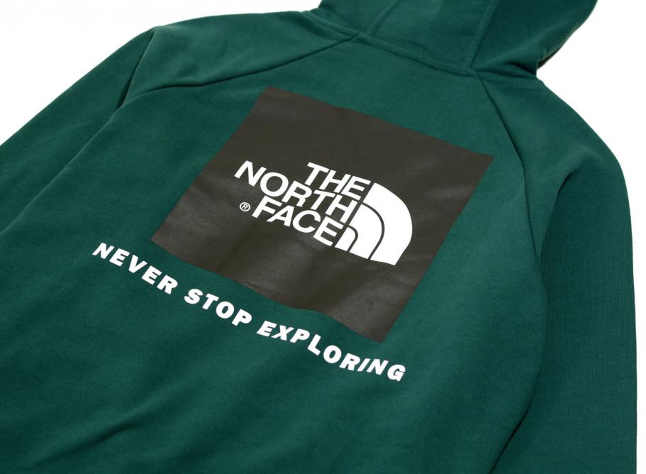 the north face raglan redbox hoodie