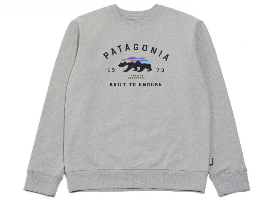 Patagonia Arched Fitz Roy Bear Uprisal Crew Gravel Novoid Plus