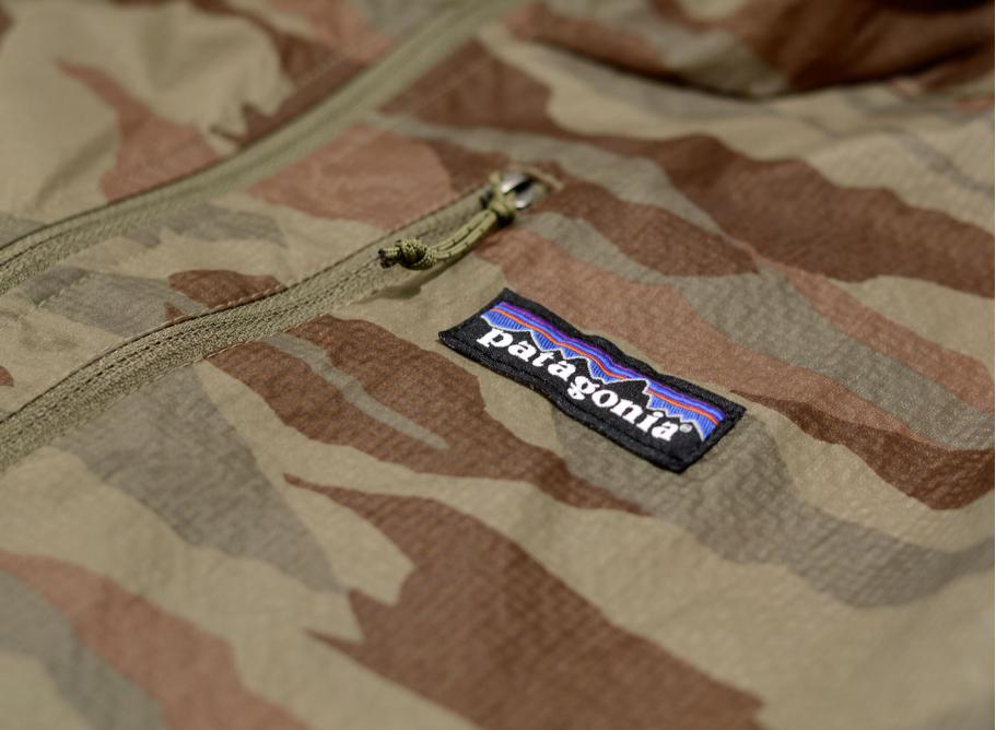 Patagonia Houdini Jacket Camo Sage Khaki Novoid Plus