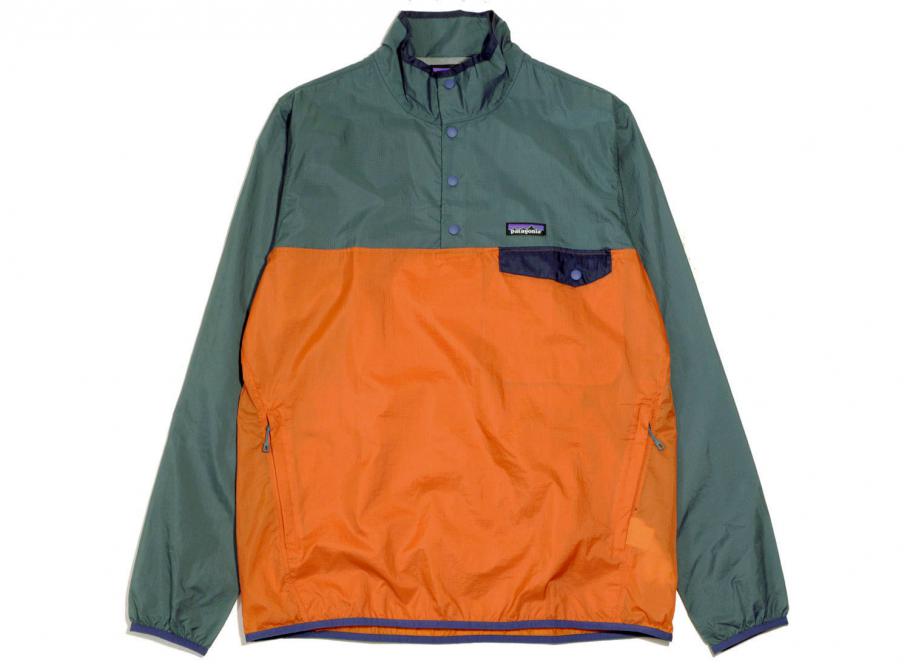 Patagonia Houdini Snap T Pullover Sunset Orange Novoid Plus