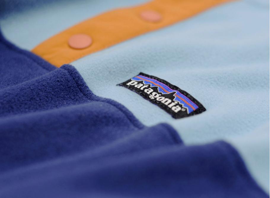 Patagonia micro d snap t pullover stone blue outlet