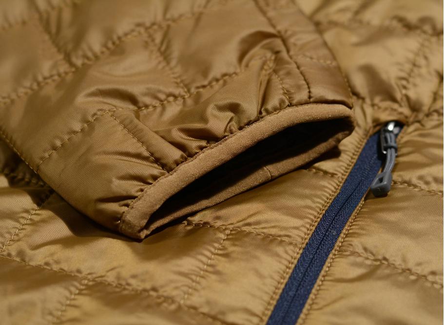 brown patagonia puffer jacket