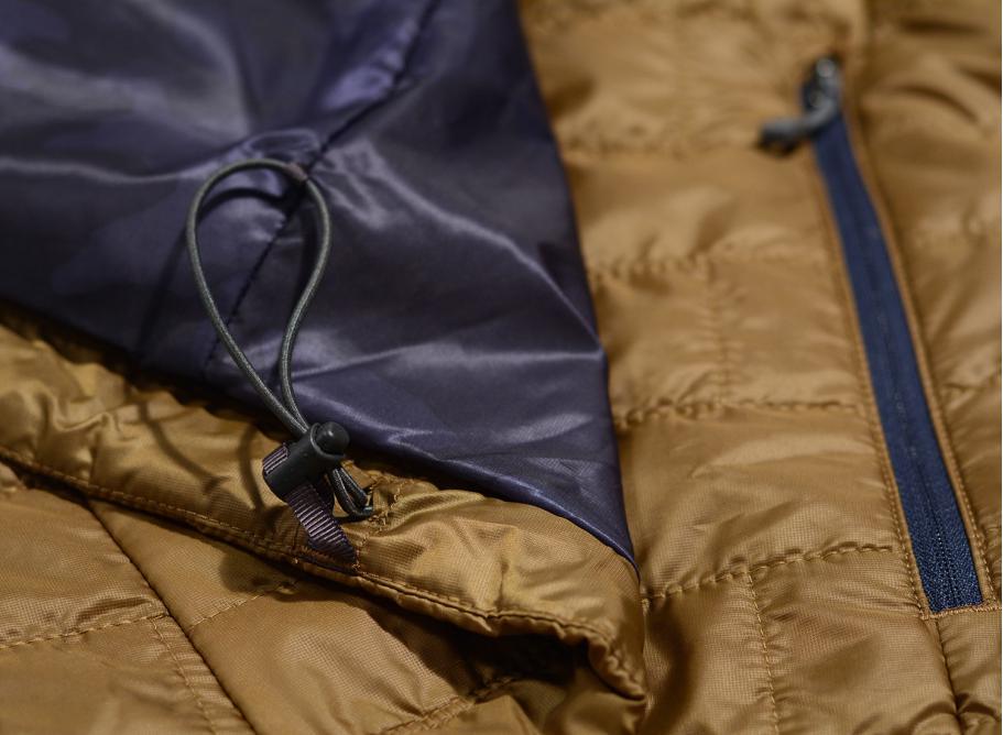 brown patagonia puffer jacket