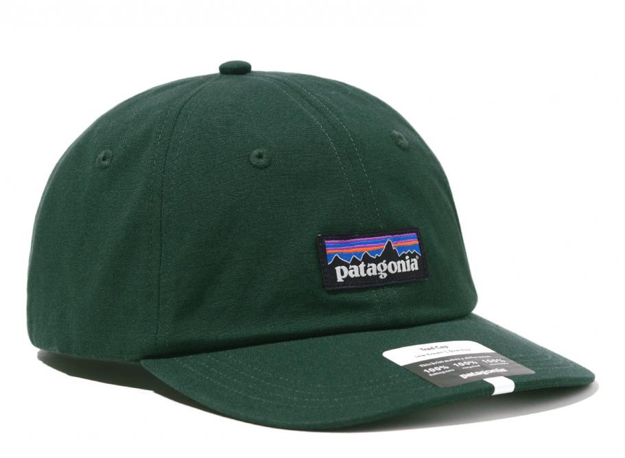 patagonia p 6 label trad cap black
