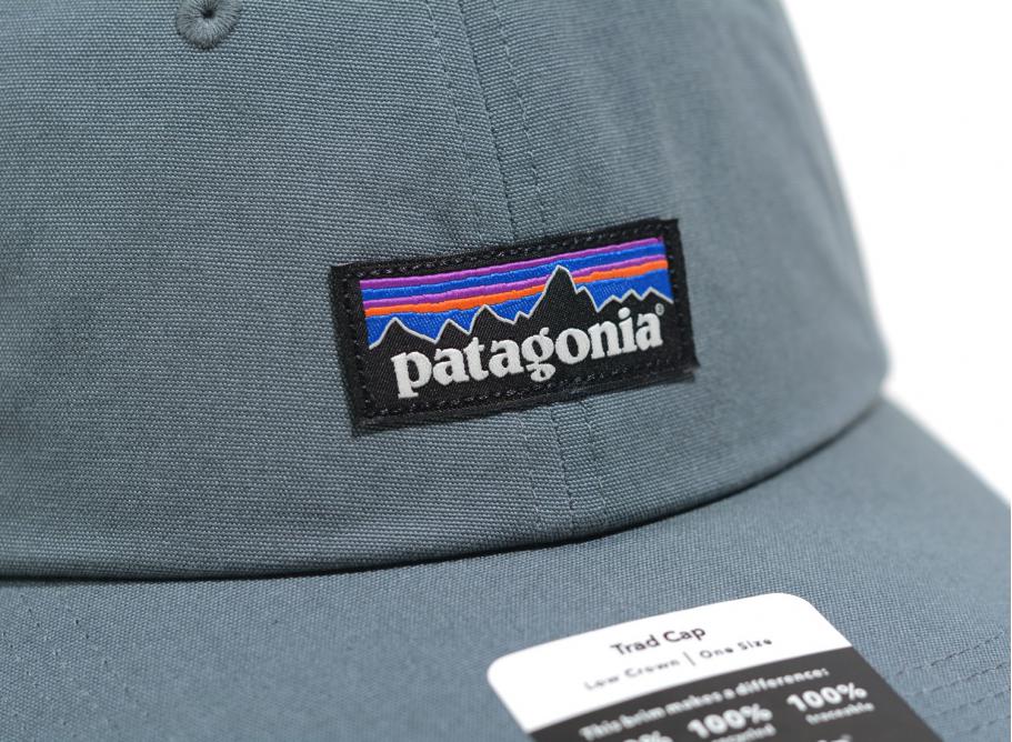 patagonia p 6 label trad cap black