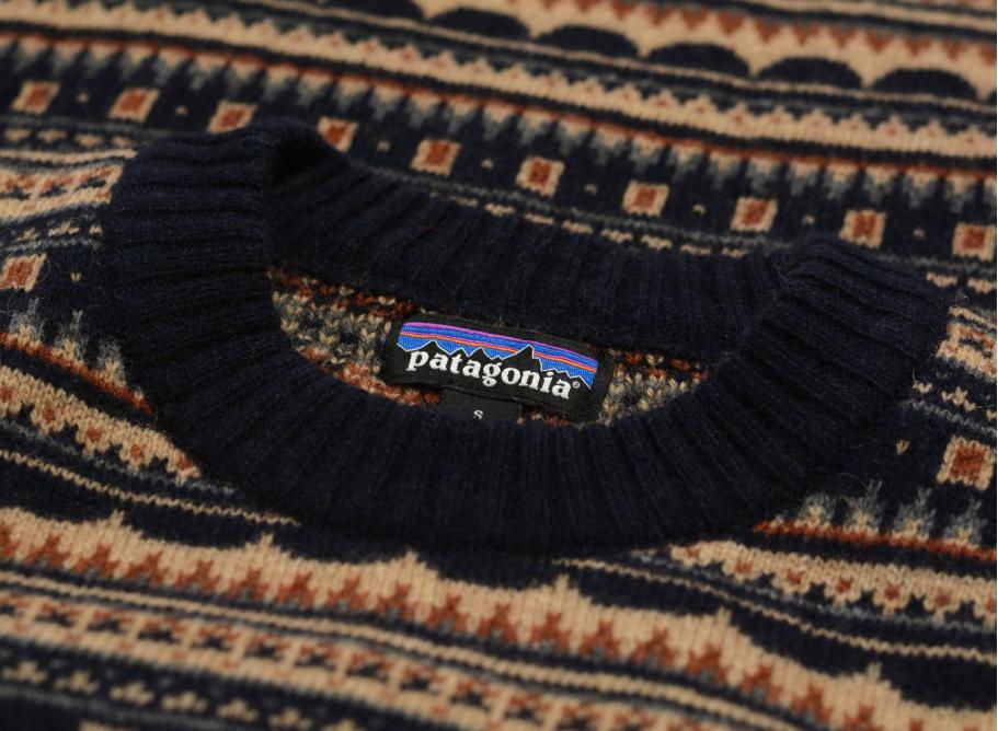 Patagonia Recycled Wool Sweater Cottage Isle Novoid Plus
