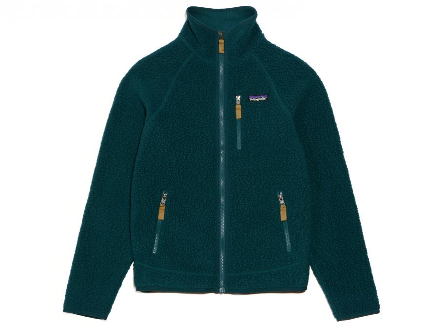 Patagonia Retro Pile Fleece Jacket Dark Borealis Green Novoid Plus