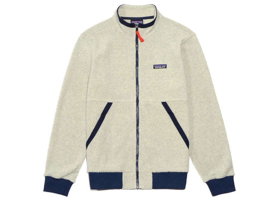 Patagonia Shearling Jacket Oatmeal Heather Novoid Plus