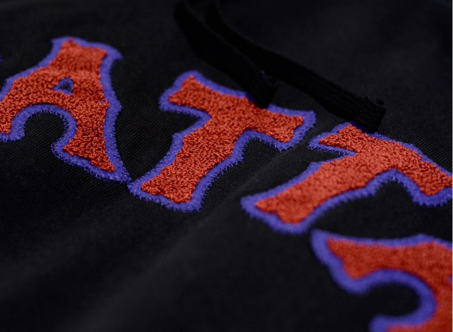 Patta biker logo hoodie 2025