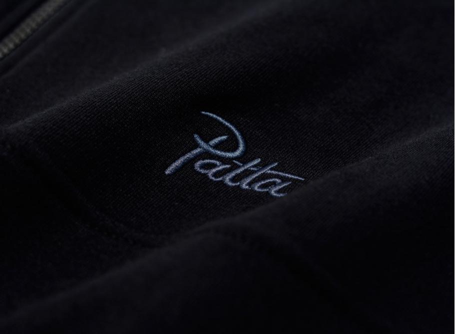 half zip crewneck
