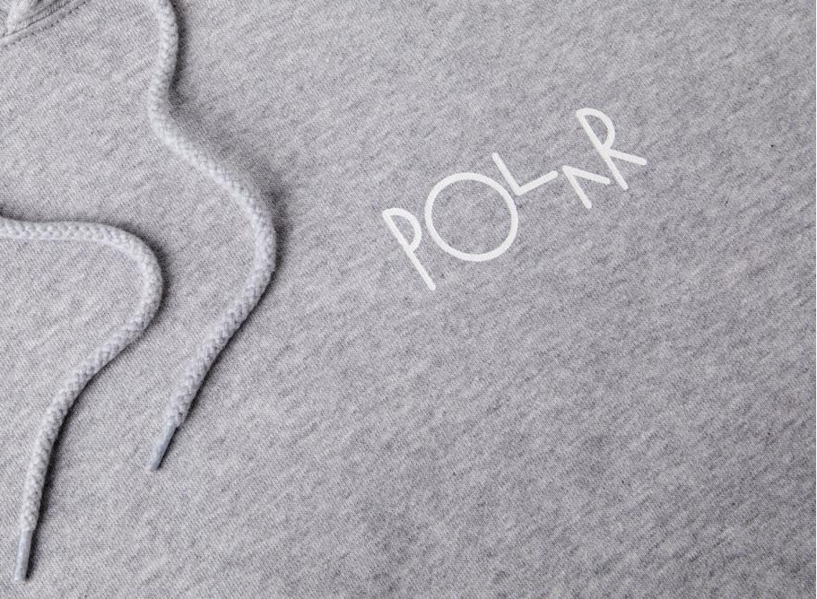 Polar hoodie grey outlet