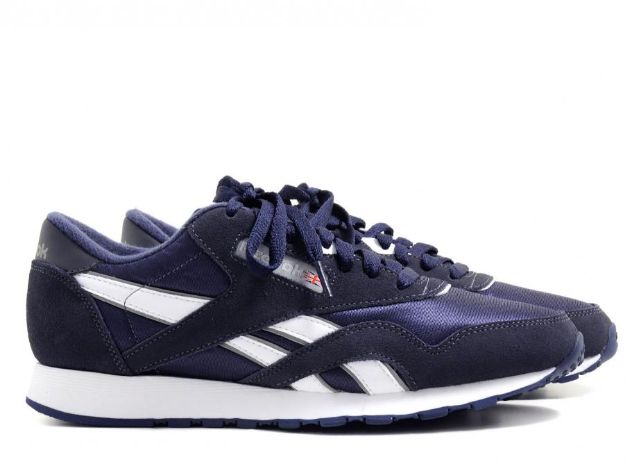 reebok classic nylon team navy