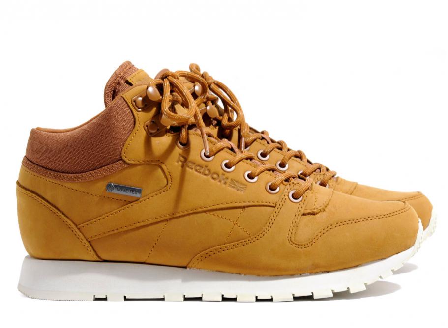 reebok classic leather mid goretex