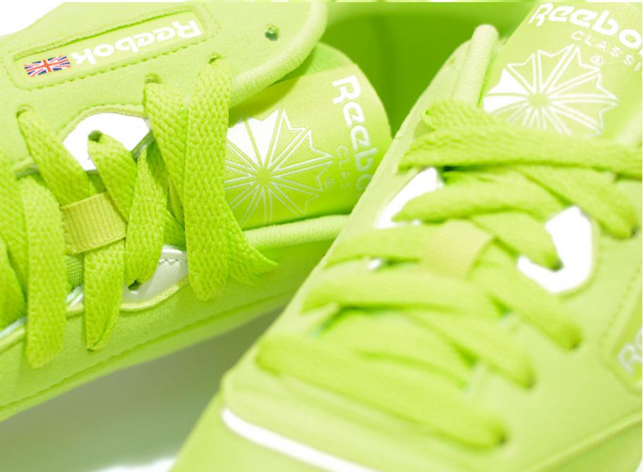 Reebok Classic Nylon Color Neon Lime CN7449 Novoid Plus