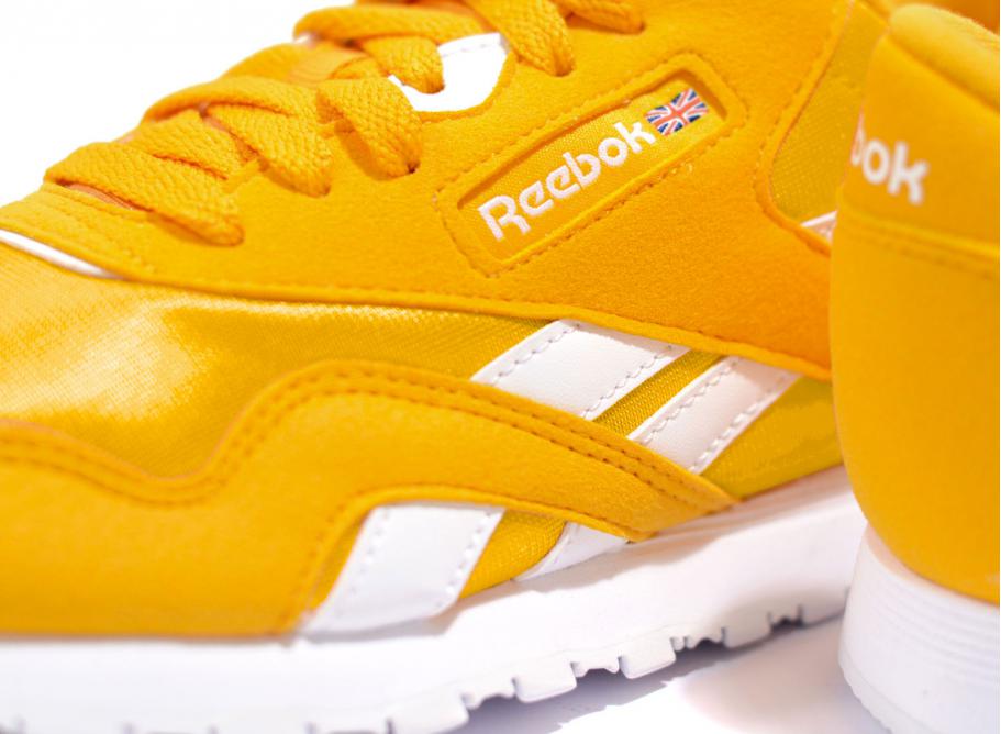 Reebok classic nylon trek sale gold